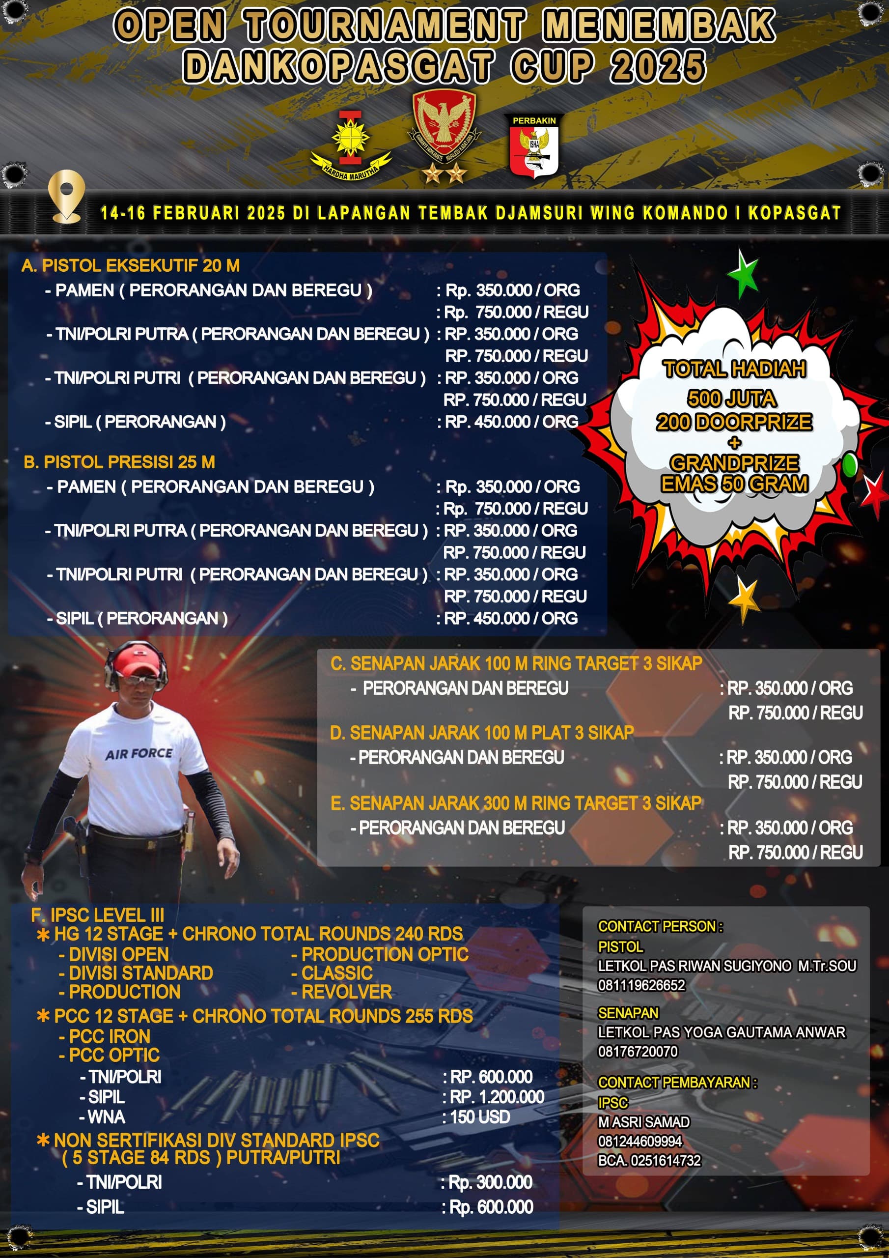 OPEN TOURNAMENT DANKOPASGAT CUP 2025